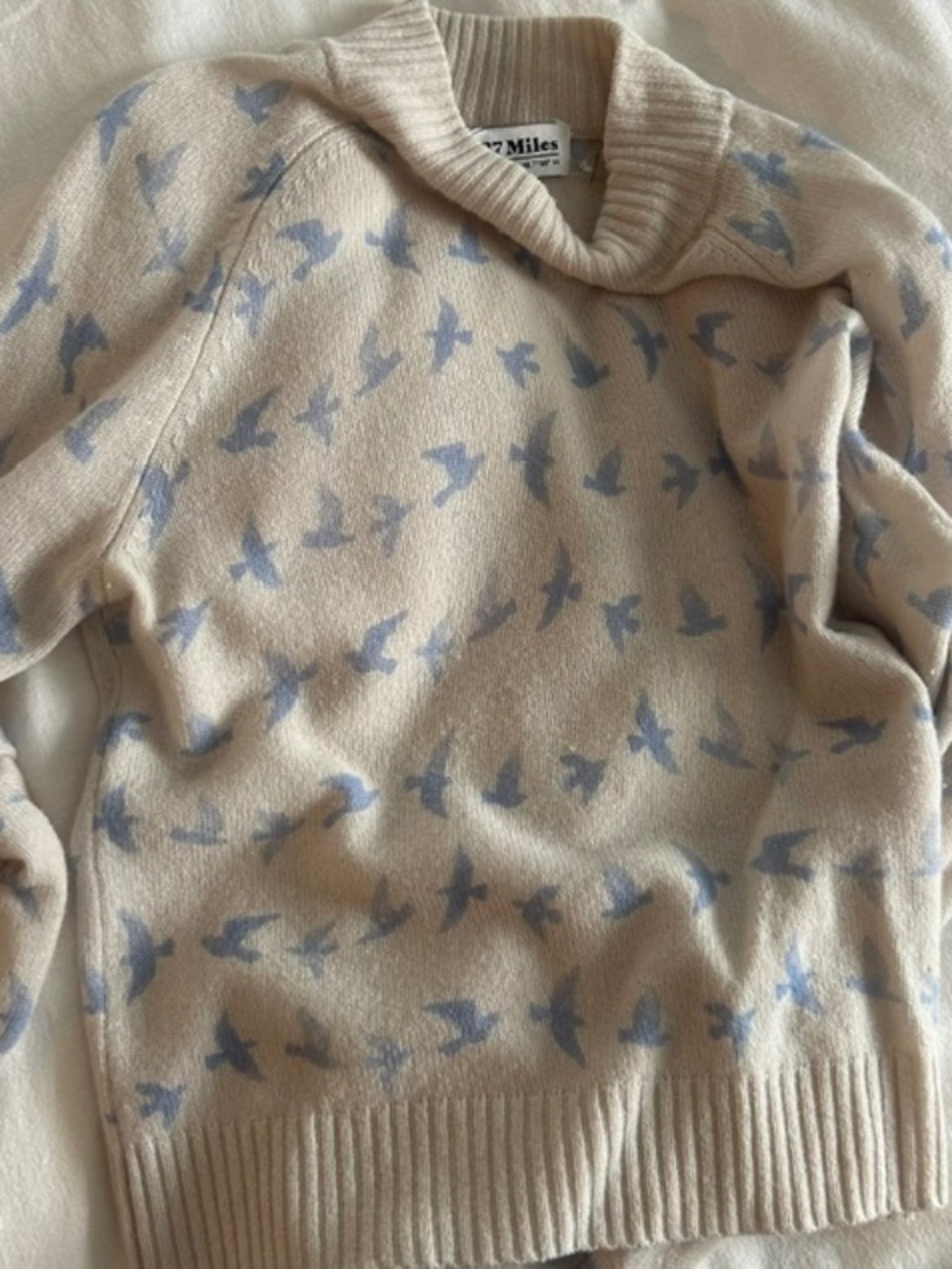 27 Miles 100% Cashmere Sweater Size:  XS